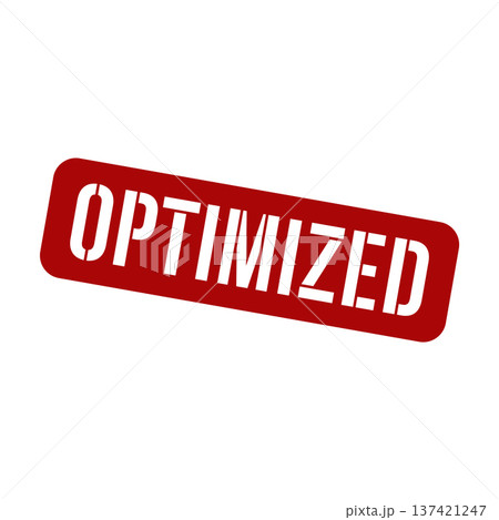 Optimized Stamp,Optimized Square Sign Optimized Stamp,Optimized Square Sign 137421247