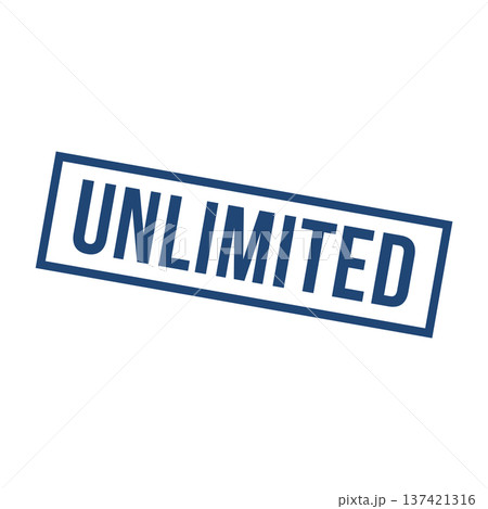 Unlimited Stamp,Unlimited Square Sign Unlimited Stamp,Unlimited Square Sign 137421316