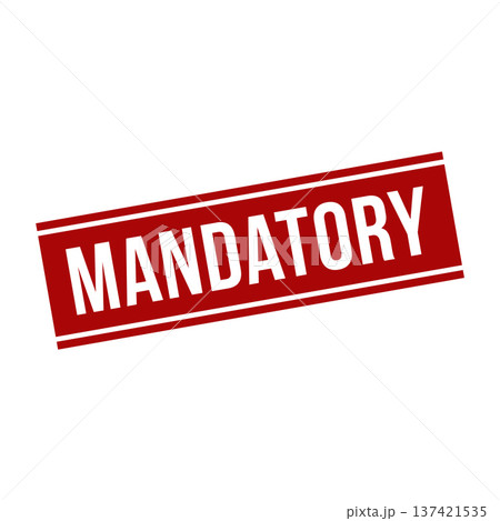 Mandatory Stamp,Mandatory Square Sign Mandatory Stamp,Mandatory Square Sign 137421535