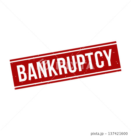 Bankruptcy Stamp,Bankruptcy Grunge Square Sign 137421600