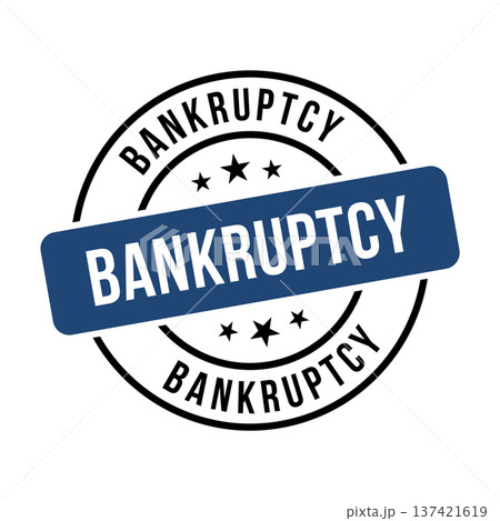 Bankruptcy Stamp,Bankruptcy Round Sign Bankruptcy Stamp,Bankruptcy Round Sign 137421619