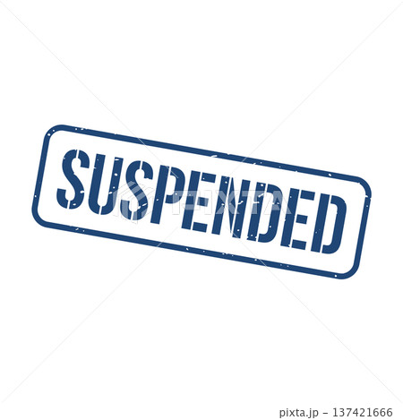 Suspended Stamp, Suspended Grunge Square Sign 137421666