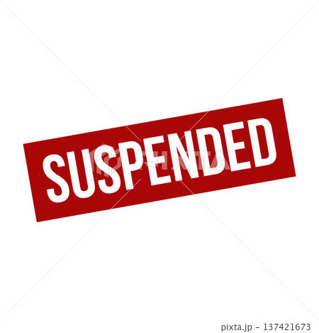 Suspended Stamp, Suspended Square Sign Suspended Stamp, Suspended Square Sign 137421673