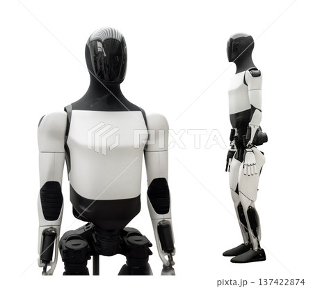 Industrial Robotic Machine isolated on white background. (With clipping path) Industrial Robotic Machine isolated on white background. (With clipping path) 137422874
