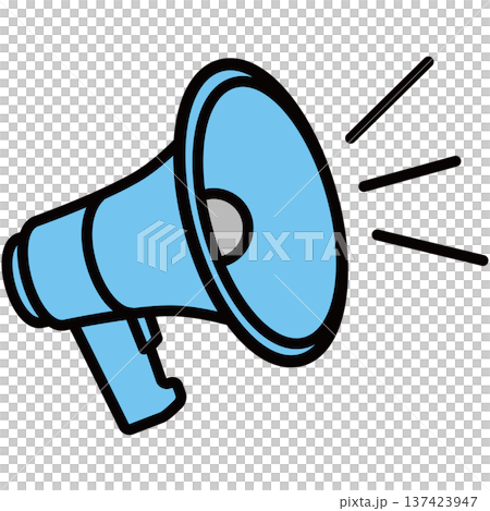 Simple loudspeaker icon 137423947