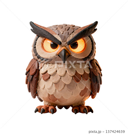 Angry Owl 137424639