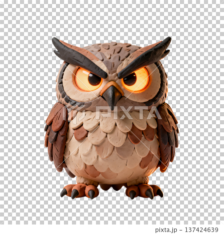 Angry Owl 137424639
