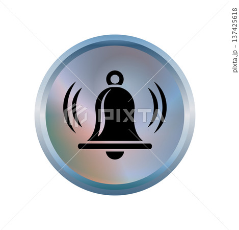 Bell icon design template 137425618