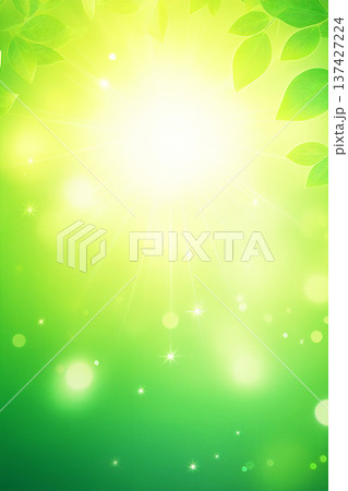 グリーン一色　爽やかな新緑 137427224