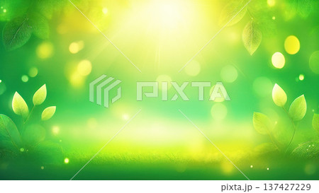 グリーン一色　爽やかな新緑 137427229