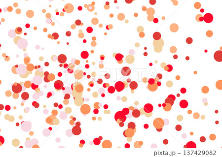 Light multicolor background, colorful vector texture with circles. Splash effect banner. Glitter silver dot abstract illustration with blurred drops of rain. Pattern for web page, banner,poster, card 137429082