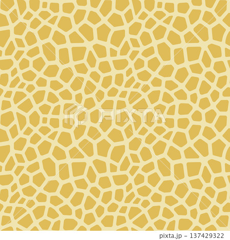 Abstract modern giraffe seamless pattern. Animals trendy background. Colorful decorative vector stock illustration for print, card, postcard, fabric, textile. Modern ornament of stylized skin 137429322