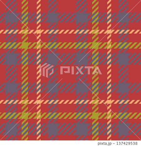 Color twill scotland textile seamless pattern. Fabric texture check tartan plaid. Abstract geometric background for cloth, card, fabric. Monochrome graphic repeating design. Modern squared ornament Color twill scotland textile seamless pattern. Fabric texture check tartan plaid. Abstract geometric background for cloth, card, fabric. Monochrome graphic repeating design. Modern squared ornament 137429538