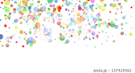 Light multicolor background, colorful vector texture with circles. Splash effect banner. Glitter silver dot abstract illustration with blurred drops of rain. Pattern for web page, banner,poster, card Light multicolor background, colorful vector texture with circles. Splash effect banner. Glitter silver dot abstract illustration with blurred drops of rain. Pattern for web page, banner,poster, card 137429562