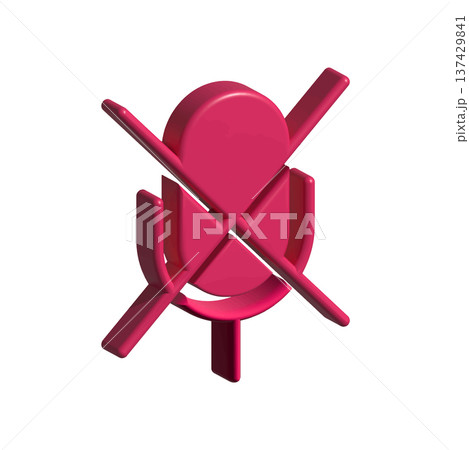 Mic icon design template 137429841