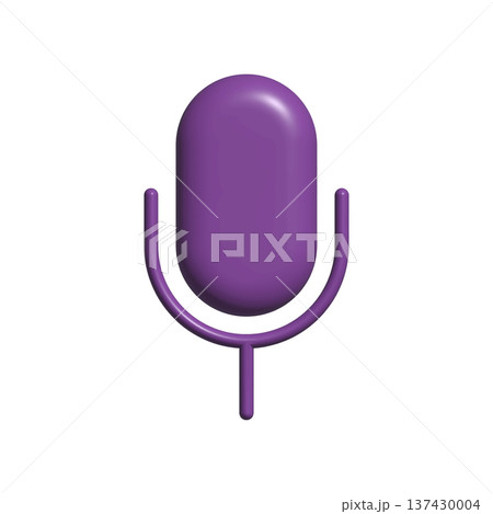 Mic icon design template Mic icon design template 137430004