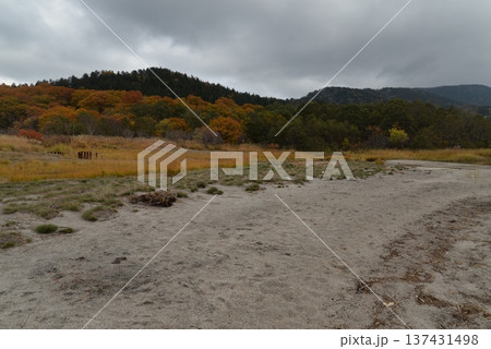 晩秋の恐山（青森県むつ市） 137431498