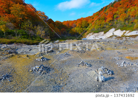 晩秋の恐山(青森県むつ市) 晩秋の恐山(青森県むつ市) 137431692