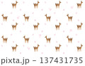 鹿と桜 137431735