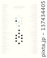 架空惑星シーケンス｜造語テキスト付き・サイファイ風ベクターインフォグラフィック 137434405