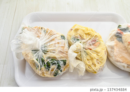 作り置きの冷凍麺 作り置きの冷凍麺 137434884
