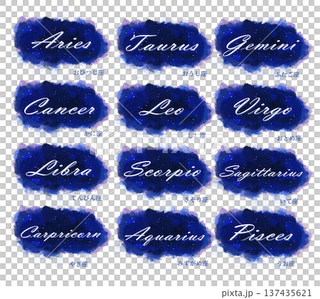 Twelve constellations Twelve constellations 137435621