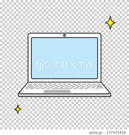 Simple illustration_repaired laptop Simple illustration_repaired laptop 137435859
