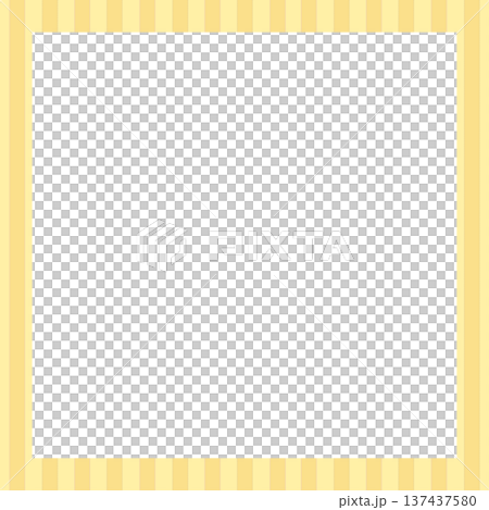 Square frame with yellow stripe pattern for card print, polaroid photo, template, poster, book cover, notepad, sticky note, memo, banner, border, postcard, paper design, decoration, cute border, card Square frame with yellow stripe pattern for card print, polaroid photo, template, poster, book cover, notepad, sticky note, memo, banner, border, postcard, paper design, decoration, cute border, card 137437580