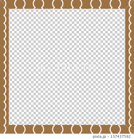Brown square frame with curve lines for card print, polaroid photo, ad template, poster, book cover, notepad, sticky note, memo, banner, border, postcard, paper design, decoration, border Brown square frame with curve lines for card print, polaroid photo, ad template, poster, book cover, notepad, sticky note, memo, banner, border, postcard, paper design, decoration, border 137437592
