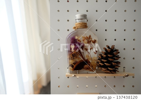 有孔ボードとハーバリウム 137438120