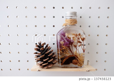 有孔ボードとハーバリウム 137438123