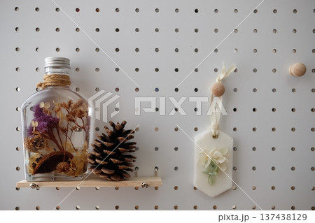 有孔ボードとハーバリウム 137438129