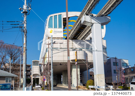 多摩モノレール 柴崎体育館駅(東京都立川市) 多摩モノレール 柴崎体育館駅(東京都立川市) 137440073