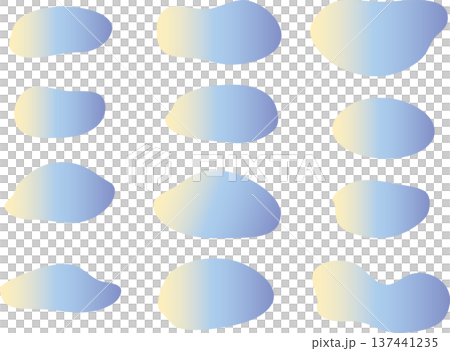 ペンキ, 吹き出し, スウォッチ, イラレ, イラストレーター 137441235