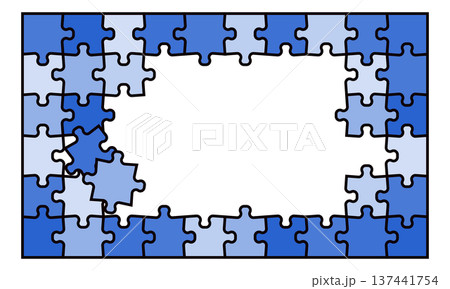 パズルのフレーム パズルのフレーム 137441754