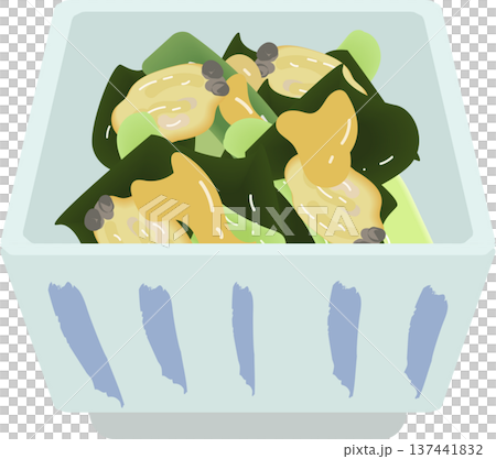 蛤蜊和海藻堅果 137441832