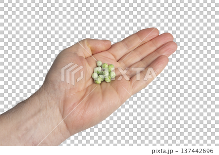 some peas in hand some peas in hand 137442696