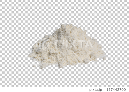 a pile of flour a pile of flour 137442700