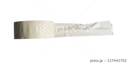 a strip of paper tape 137442702