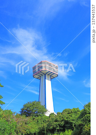 福井県坂井市、東尋坊タワーの風景 福井県坂井市、東尋坊タワーの風景 137443537