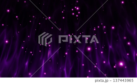 Glitter particle fractal noise background purple 137443965