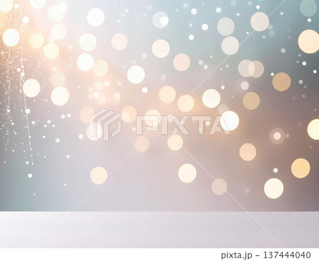 光がぼけているデジタルな背景 137444040