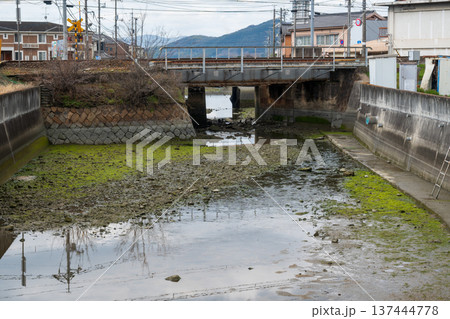 日本の岡山県笠岡市の古くてとても美しい建物 日本の岡山県笠岡市の古くてとても美しい建物 137444778