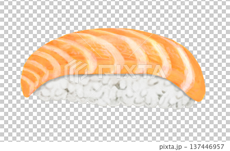 鮭魚握壽司 鮭魚握壽司 137446957