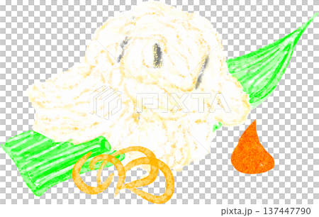 鱧の湯引きのイラスト 137447790