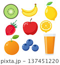 果物カットイラスト 137451220