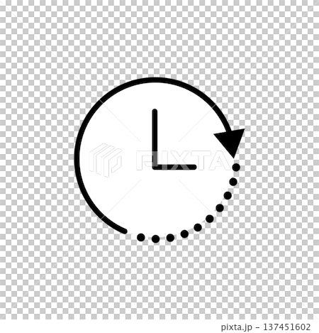 Employee Benefits Icon Shortened Working Hours Employee Benefits Icon Shortened Working Hours 137451602