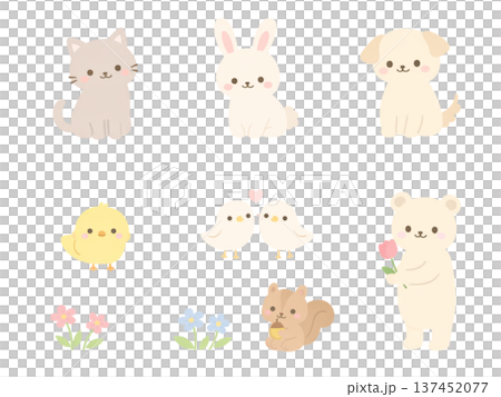 動物插畫集 137452077