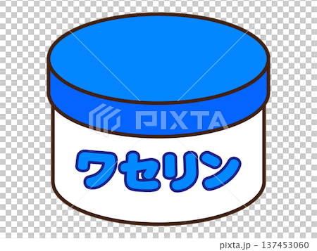 Simple Vaseline illustration material Simple Vaseline illustration material 137453060
