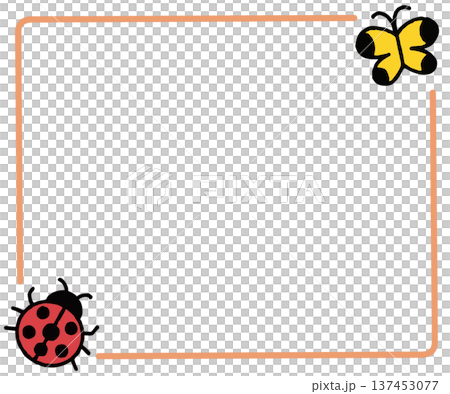可愛的彈簧字母相框 137453077